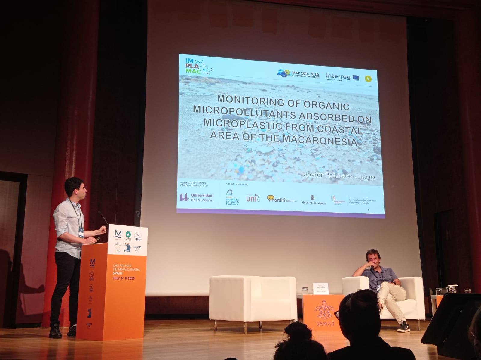 Presencia del i-UNAT en el VIII International Symposium on Marine Sciences celebrado en Las Palmas de Gran Canaria